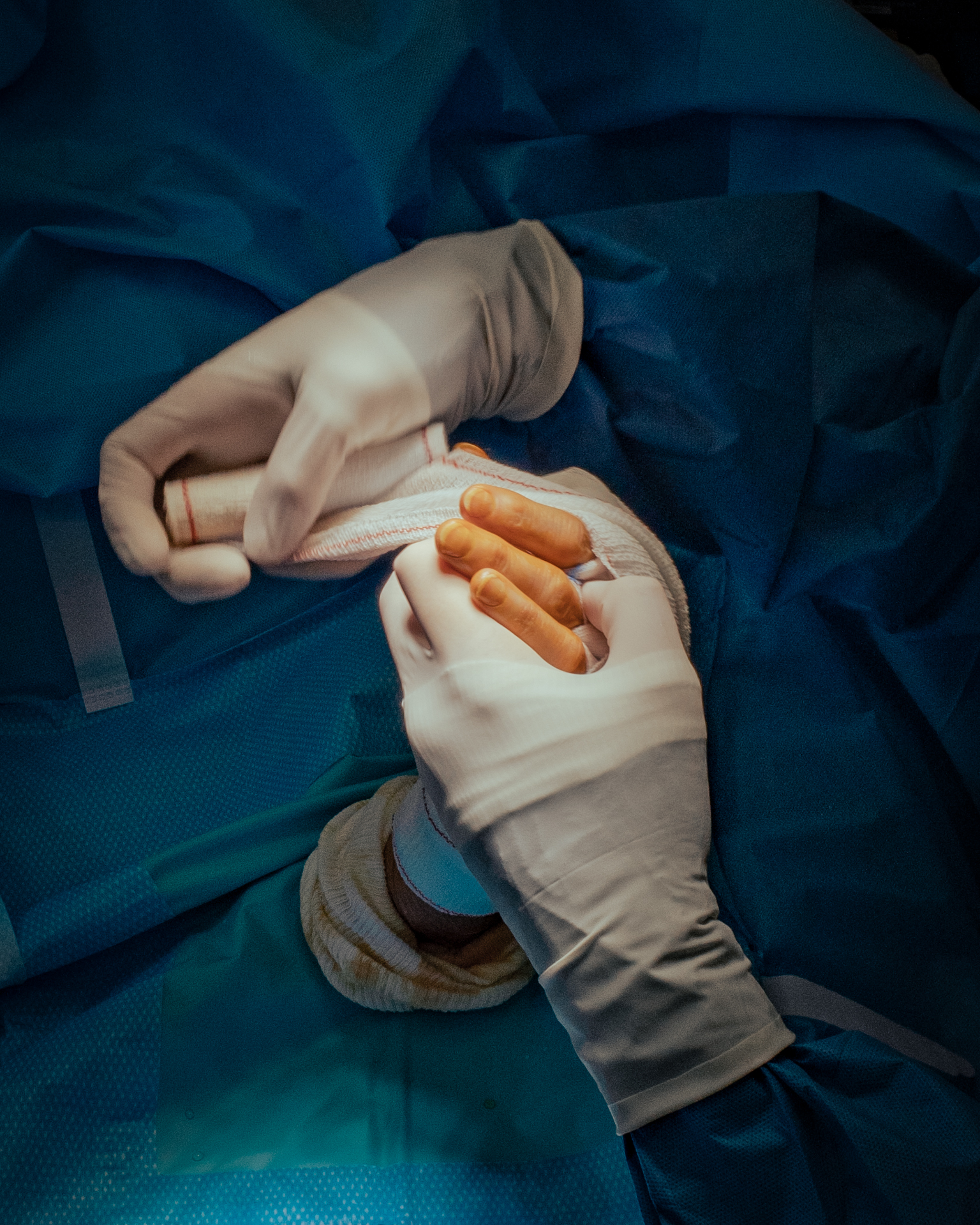 3 months in an orthopedic surgery room